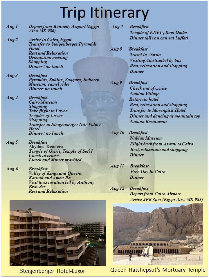 The Mysteries of Kemet Tour