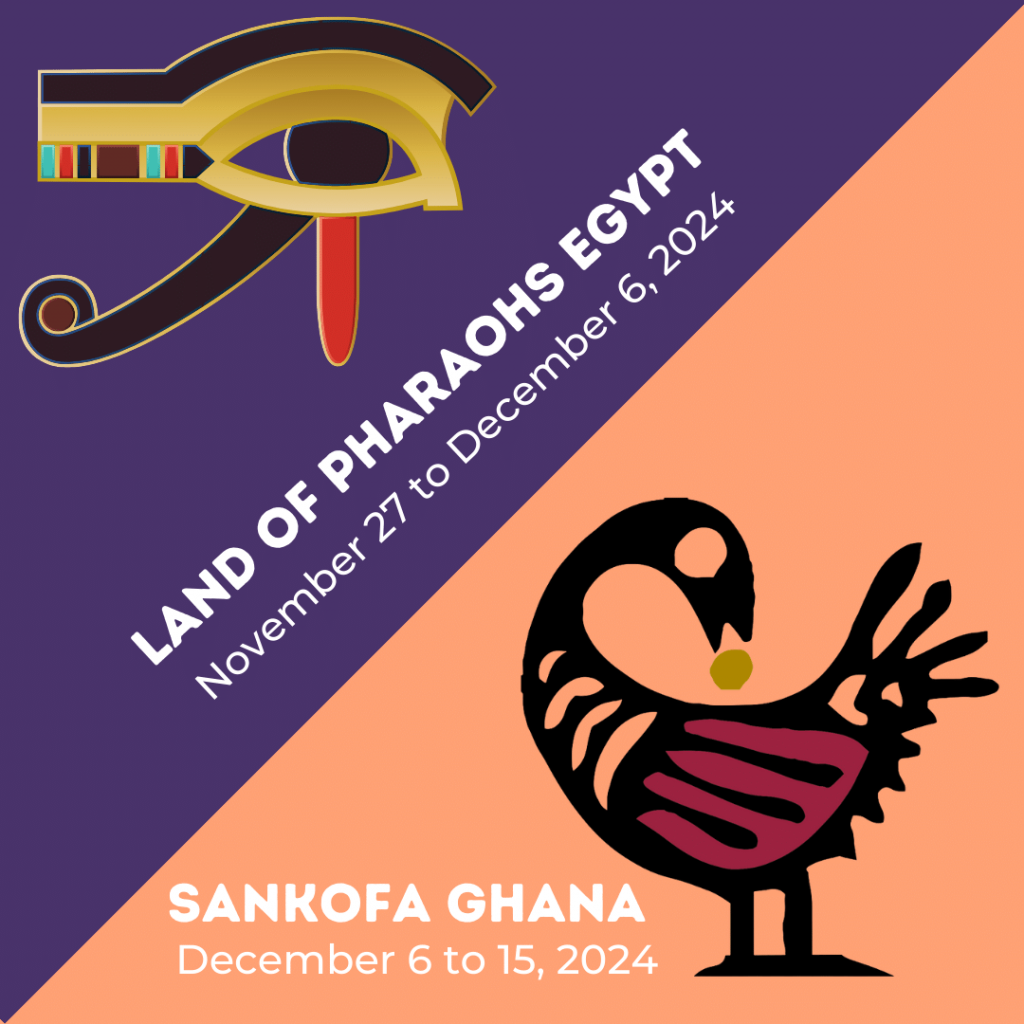 Land Of The Pharaohs Egypt & Sankofa Ghana Kemetic Yoga Teacher