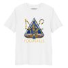 Unisex Organic 100% Cotton T-Shirt | Golden YogaSkills Logo - Image 13